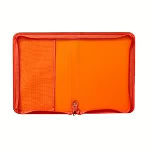 Image for A4 ZIPPED DOCUMENT FOLDER - ORANGE from PaperChase Office National