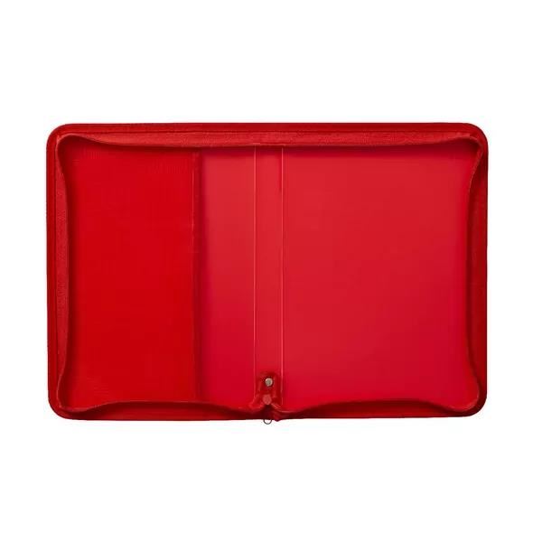 Image for A4 ZIPPED DOCUMENT FOLDER - RED from PaperChase Office National