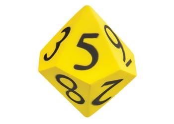 Image for SOFT FOAM 10 SIDED DICE - 12.5CM from PaperChase Office National