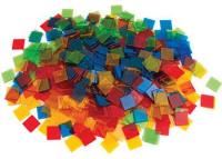 translucent counter square 4 colours - 1000pc