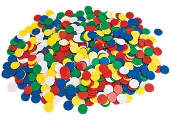 Image for SOLID ROUND COUNTERS 19MM 1000PC from PaperChase Office National