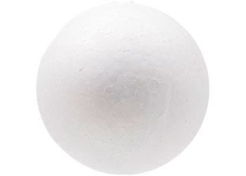 Image for WHITE POLYSTYRENE BALL 150MM from PaperChase Office National