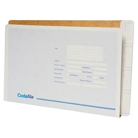 Image for CODAFILE STANDARD FILE 35MM CAPACITY BOX OF 100- 156200 from PaperChase Office National