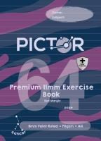pictor premium pro a4 64 page pp exercise book 11mm ruled 70gsm cancer