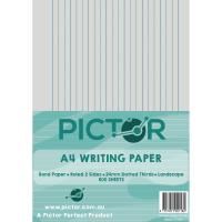 pictor writing paper a4 24mm dotted thirds landscape 500 sheets