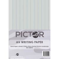pictor writing paper a4 18mm dotted thirds landscape 500 sheets