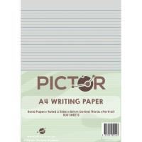 pictor writing paper a4 18mm dotted thirds portrait 500 sheets