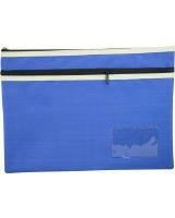 pictor oxford heavy duty double zip pencil case 350 x 260 mm assorted polb3526