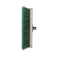 cleanlink outdoor broom head 16" wood