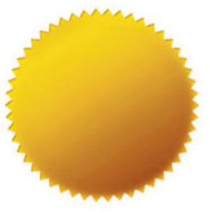 Image for EMBOSSING STAMP FOIL GOLD 50MM PACK 60 from Paul John Office National