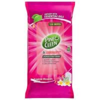 pine o cleen surface wipes tropical blossom 110 pack