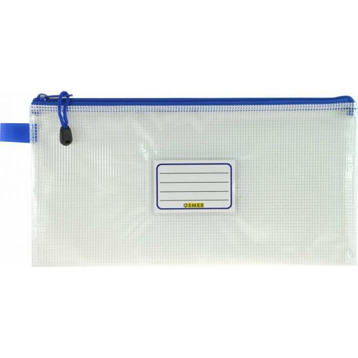Image for CLEAR MESH POUCH PENCIL CASE LARGE 340 X 170MM from Paul John Office National