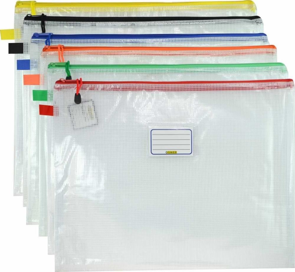 Image for CLEAR MESH POUCH A3 465 X 355MM from Paul John Office National