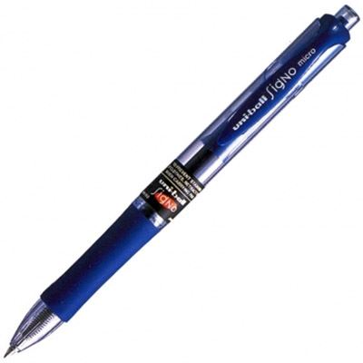 Image for UNI-BALL UMN152 SIGNO RETRACTABLE GEL INK ROLLERBALL PEN 0.7MM BLUE from Paul John Office National