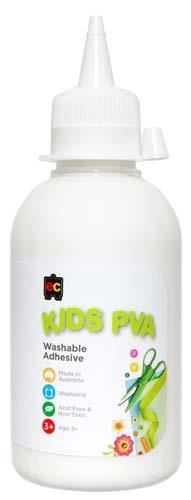 Image for EDUCATIONAL COLOURS PVA GLUE FOR KIDS 250 ML from Paul John Office National