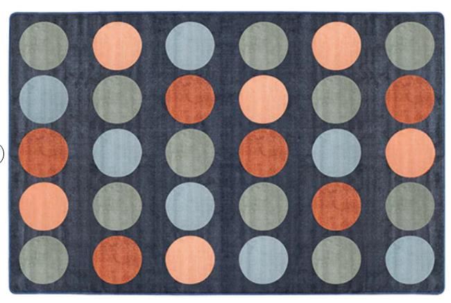 Image for ELIZABETH RICHARDS COLOURS OF AUSTRALIA RUG 3M x 2M CIRCLES from Paul John Office National