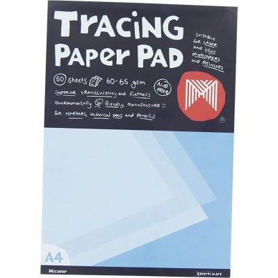 Image for MICADOR TRACING PAD 65GSM A4 WHITE PACK 50 from Office National Port Augusta