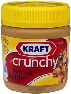 Image for KRAFT PEANUT BUTTER CRUNCHY 375GM from Office National Port Augusta