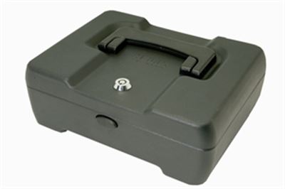 Image for HELIX PREMIUM CASH BOX 10INCH/25 BLACK from Office National Port Augusta