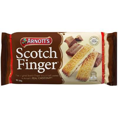 Image for ARNOTTS CHOCOLATE BISCUITS SCOTCH FINGERS 250GM from Office National Port Augusta