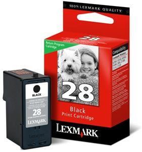 Image for LEXMARK NO 28 PRINT CARTRIDGE BLACK from Office National Port Augusta