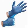 zions powder free vinyl gloves small blue pack 100