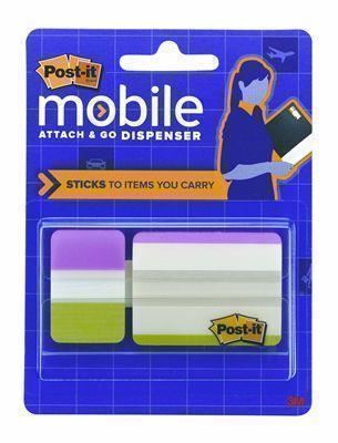 Image for POST-IT MOBILE ATTACH AND GO TABS DISPENSER BRIGHT COLOURS PACK 24 from Office National Port Augusta
