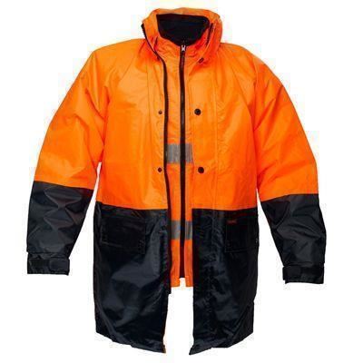 Image for PRIME MOVER HV888-2 HI VIS JACKET 4 IN 1 DAY ZIP 2 TONE from Office National Port Augusta