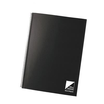 Image for OFFICE NATIONAL PREMIUM NOTEBOOK WITH PP COVER AND POCKET SIDEBOUND 200 PAGE A5 from Office National Port Augusta
