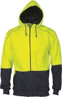 Image for DNC HIVIS FLEECY HOODIE WITH CONTRAST PIPING from Office National Port Augusta