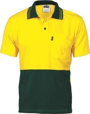 Image for DNC HIVIS COOL-BREEZE POLO SHIRT SHORT SLEEVE from Office National Port Augusta