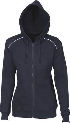 Image for DNC LADIES FLEECY HOODIE WITH CONTAST PIPING from Office National Port Augusta