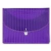 foldermate barkode top attache folder landscape violet