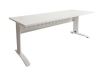 rapid span desk 1500 x 700mm white/white legs