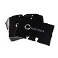 rolodex business card holder index tab refill a-z index