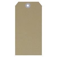 esselte shipping tags size 2 40 x 82mm buff (100)