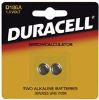 duracell d186a alkaline button battery 1.5 volt pack 2