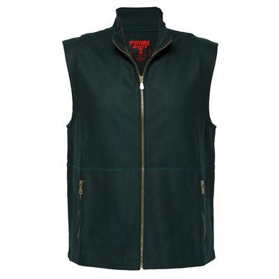 Image for PRIME MOVER BWV016 100% WOOL VEST WITH ZIP CLOSURE from Office National Riverina