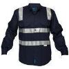 prime mover ms908 cotton drill shirt long sleeve with tape over shoulder
