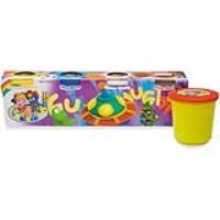 educational colours fun dough 80g assorted pack 4