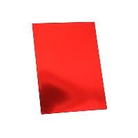 cumberland mirrorboard project size 250gsm 510 x 640mm red