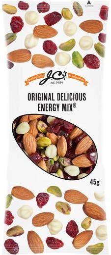 Image for JC ENERGY MIX 45G CARTON 18 from Surry Office National