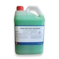 clean plus anti-bacterial hand wash soap 5lt green