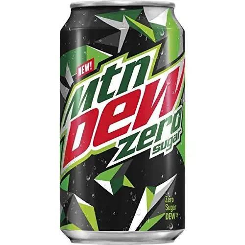 Image for MOUNTAIN DEW ZERO SUGAR CAN 375ML BOX 24 from Surry Office National