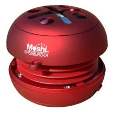 Image for MOKI BASSBURGER PALM SIZE SPEAKERS RED from Office National Sydney Stationery
