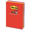 3m 660-3ssan post-it super sticky notes 90 sheet pad 98 x 149mm marrakesh pack 3