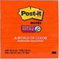 post-it 675-6ssan super sticky lined notes 98 x 98mm marrakesh pack 6