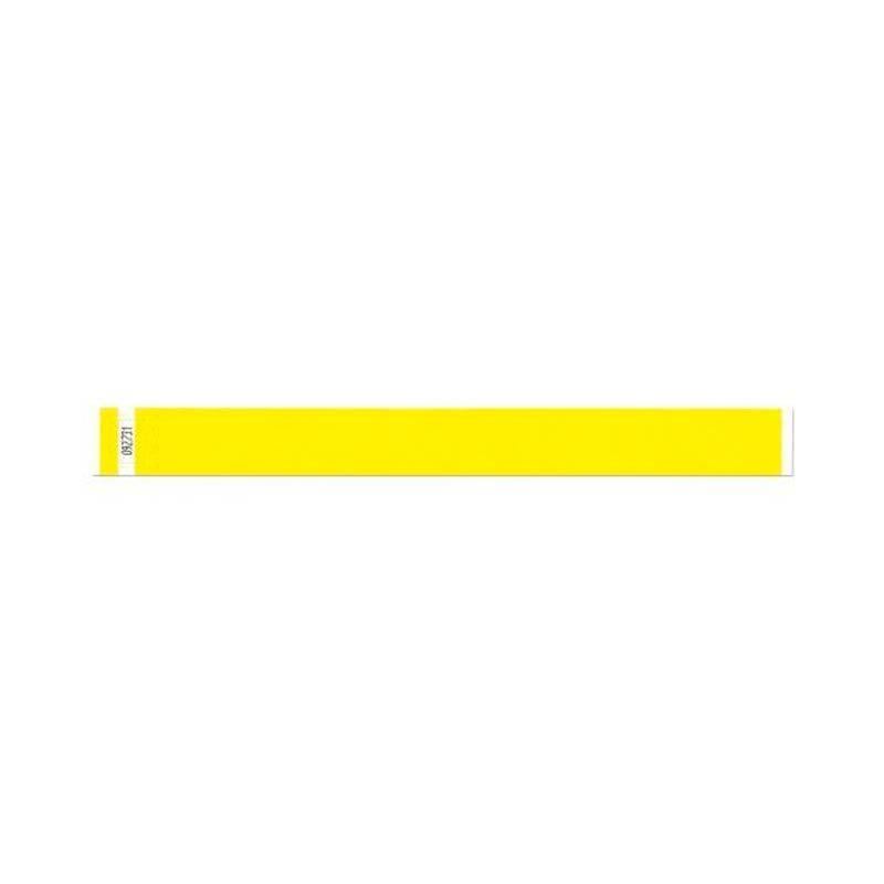 Image for IDW WRIST BANDS FLUORO YELLOW PACK 500 from Office National Sydney Stationery