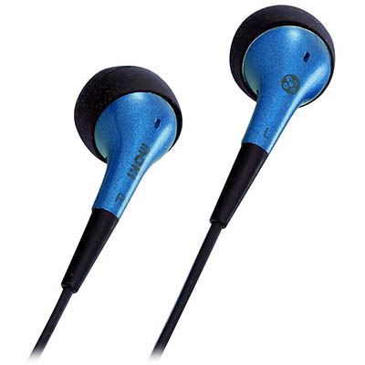 Image for MOKI CLASSIC FUNK EARPHONES BLUE from Office National Sydney Stationery