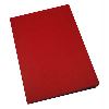 quill binding cover leathergrain red pack 100
